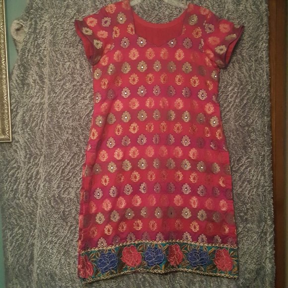 Indian Kurti Style Tunic - Picture 1 of 3